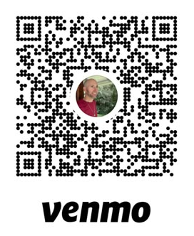 Venmo QR code for @ryanluelf